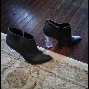 7 Tildon Black Heeled Bootie